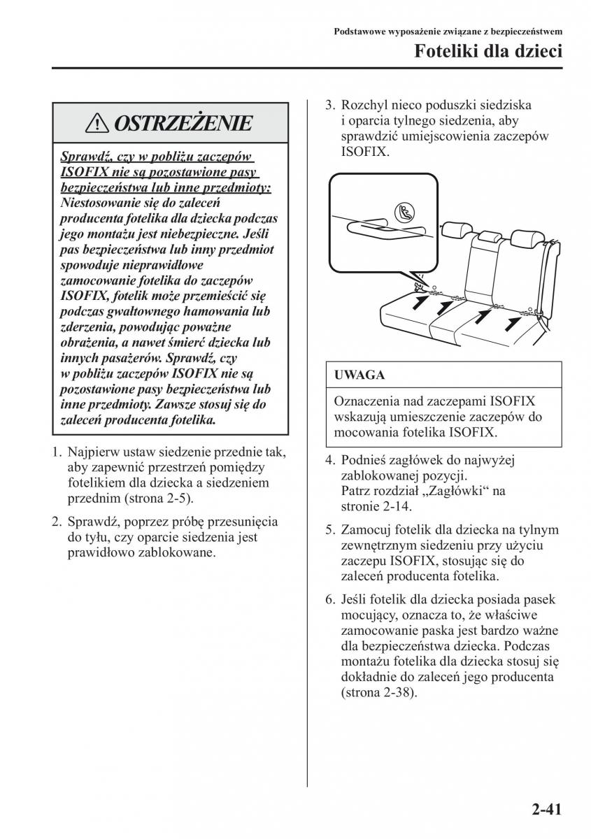 Mazda CX 5 instrukcja obslugi / page 56