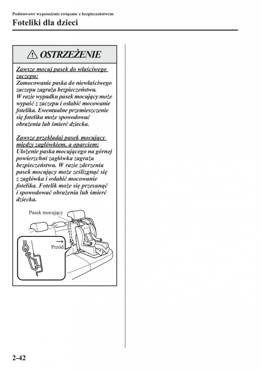 Mazda CX 5 instrukcja obslugi / page 57