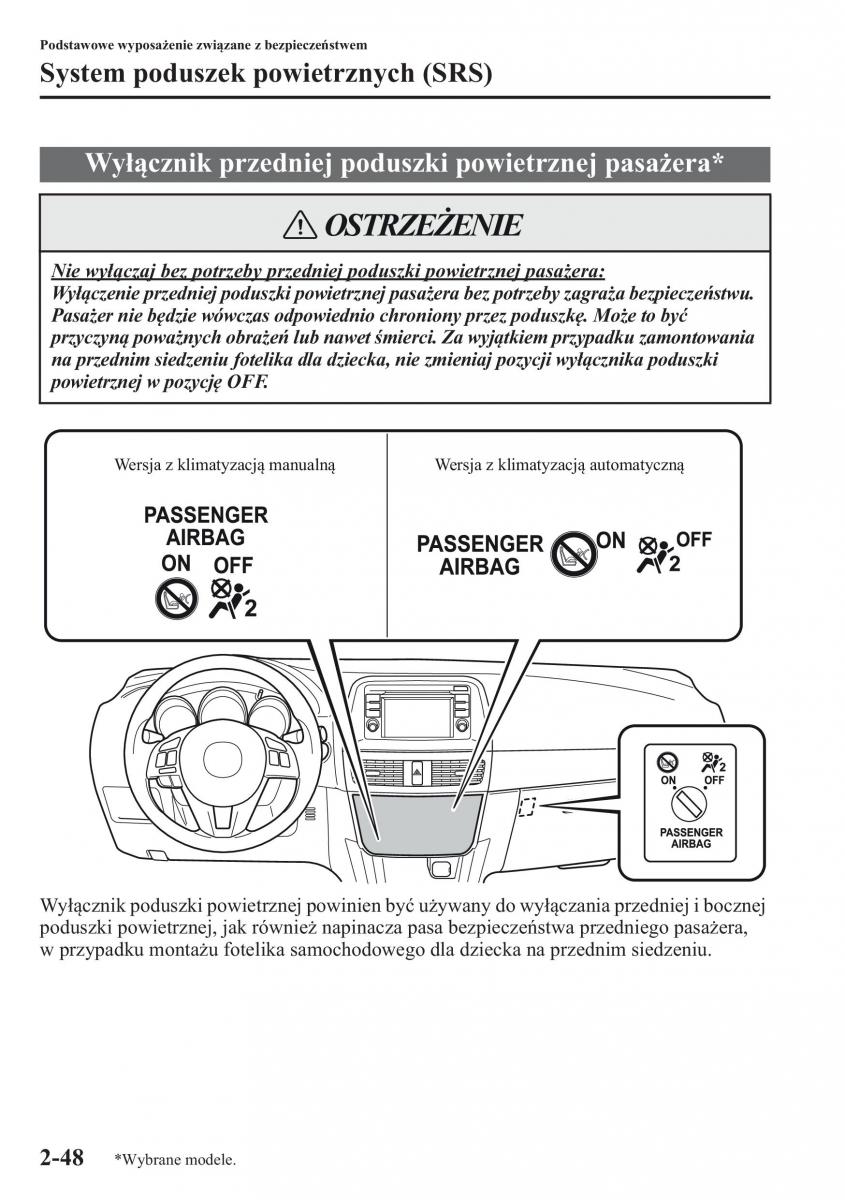 Mazda CX 5 instrukcja obslugi / page 63