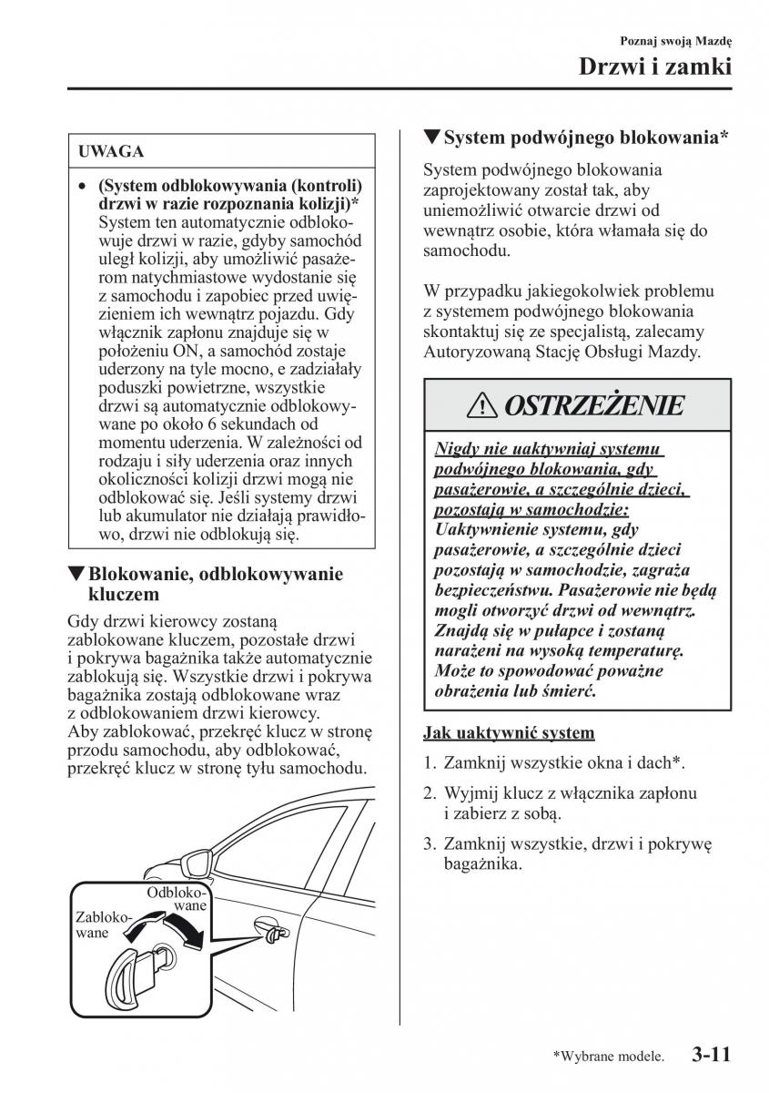 Mazda CX 5 instrukcja obslugi / page 84