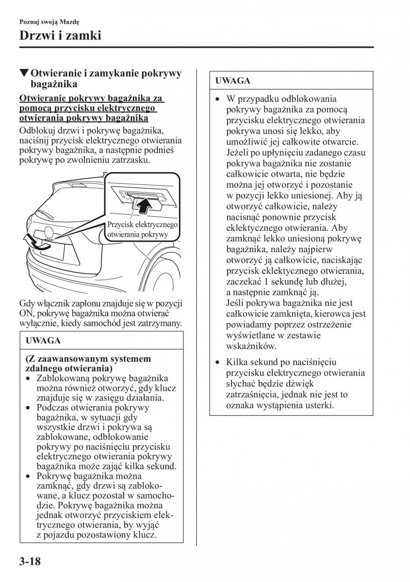 Mazda CX 5 instrukcja obslugi / page 91