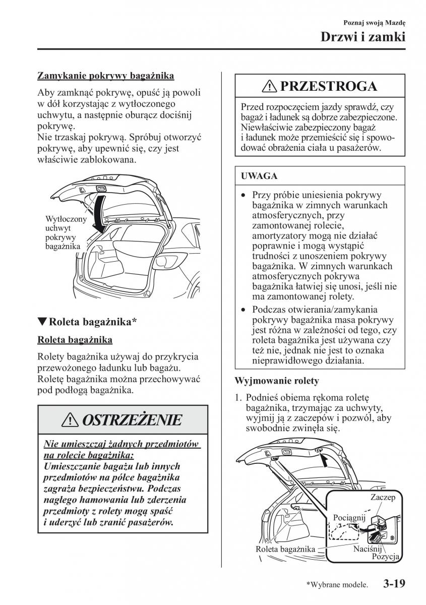 Mazda CX 5 instrukcja obslugi / page 92