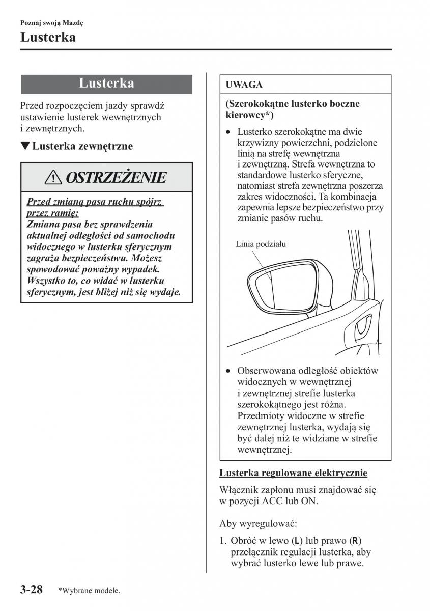 Mazda CX 5 instrukcja obslugi / page 101