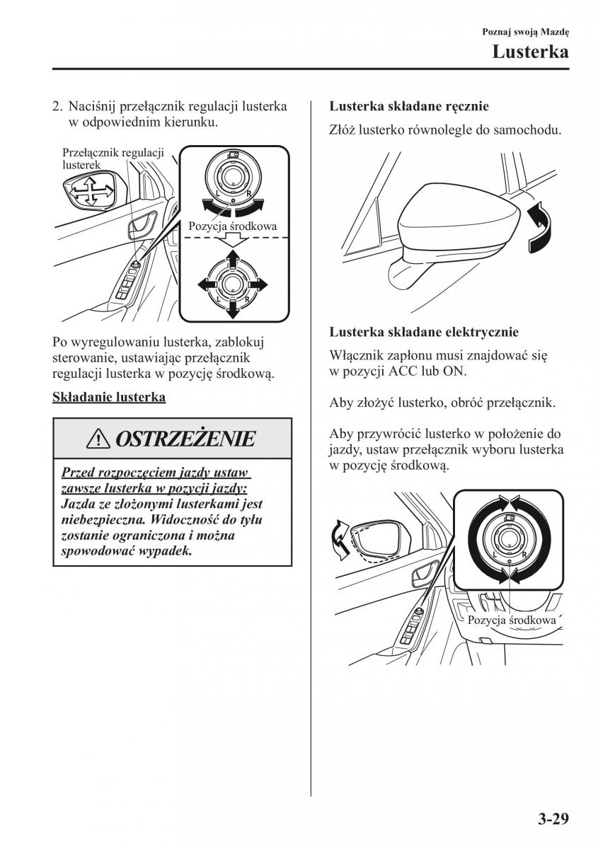 Mazda CX 5 instrukcja obslugi / page 102