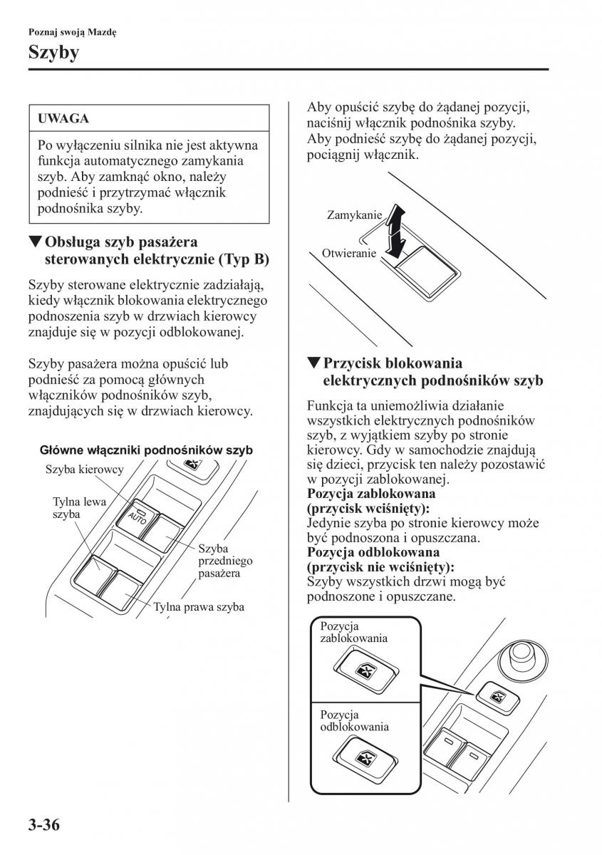 Mazda CX 5 instrukcja obslugi / page 109