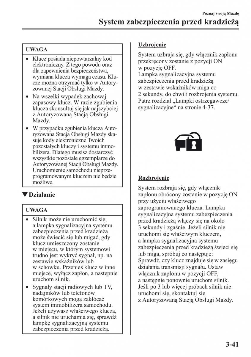 Mazda CX 5 instrukcja obslugi / page 114