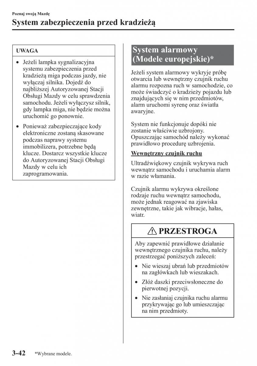 Mazda CX 5 instrukcja obslugi / page 115