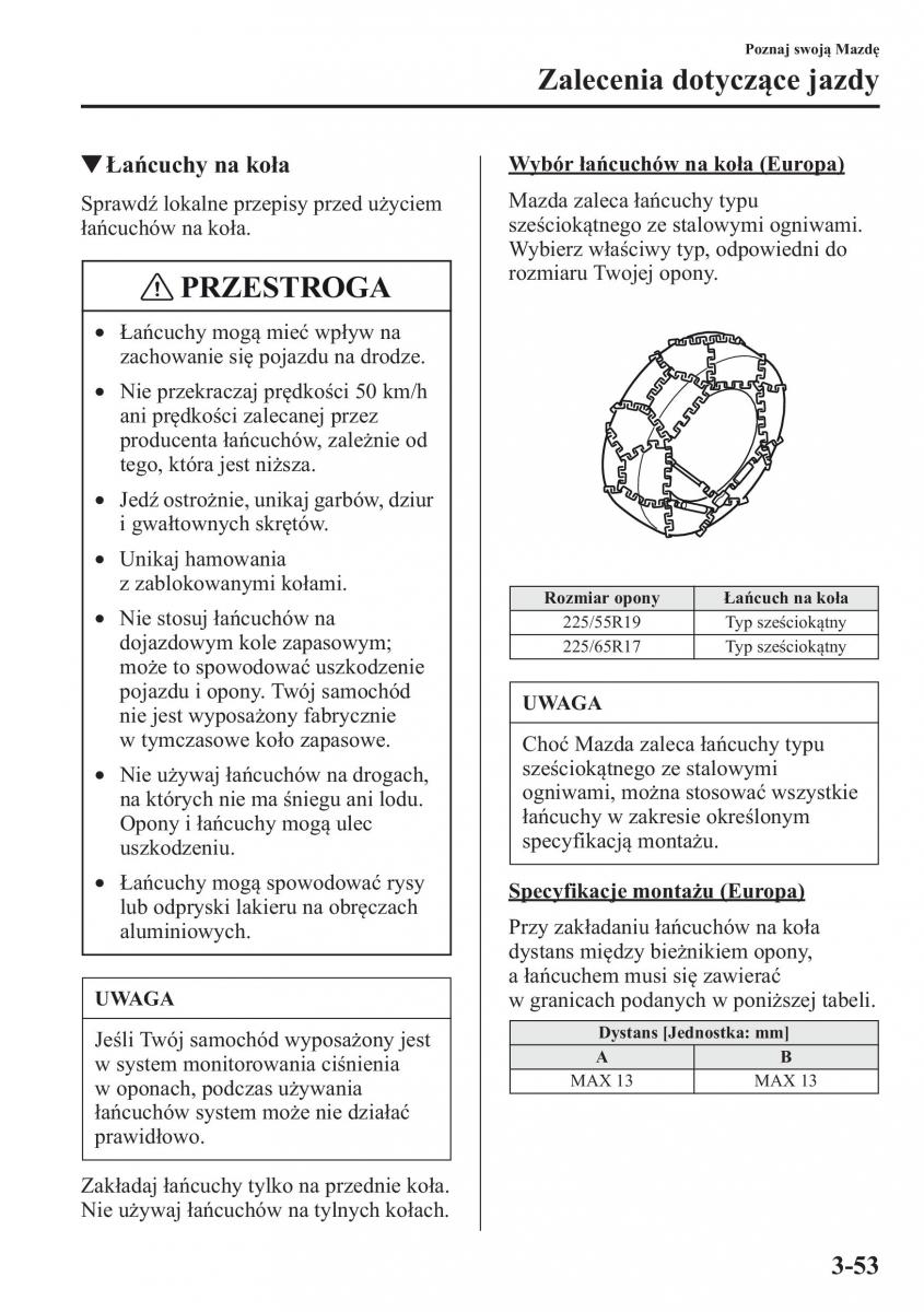 Mazda CX 5 instrukcja obslugi / page 126