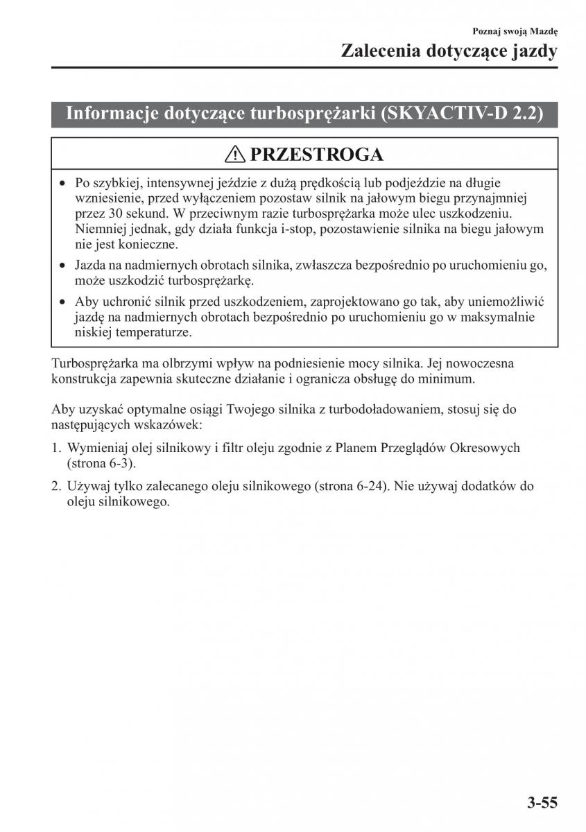 Mazda CX 5 instrukcja obslugi / page 128