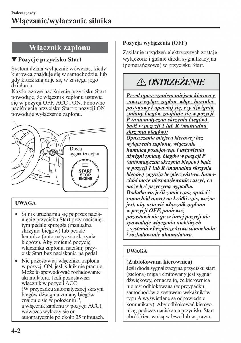 Mazda CX 5 instrukcja obslugi / page 139