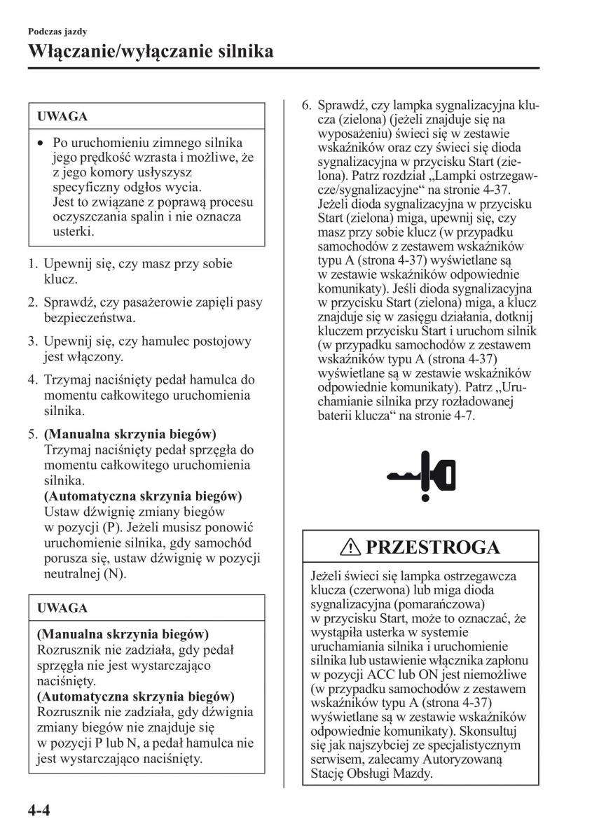 Mazda CX 5 instrukcja obslugi / page 141