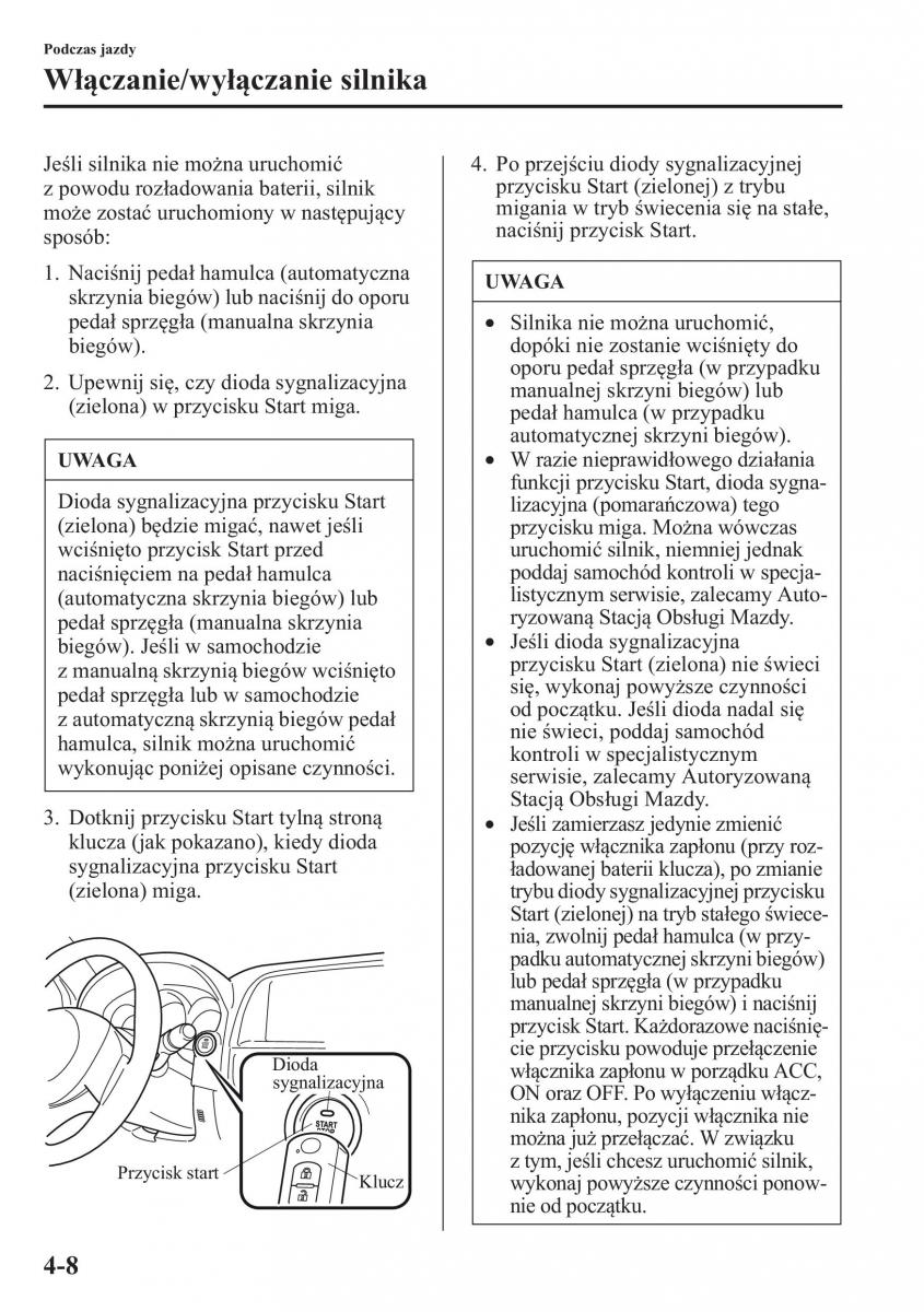 Mazda CX 5 instrukcja obslugi / page 145