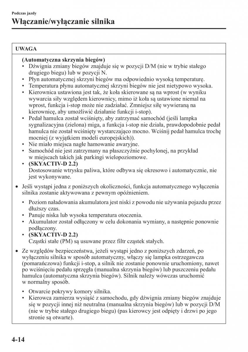 Mazda CX 5 instrukcja obslugi / page 151