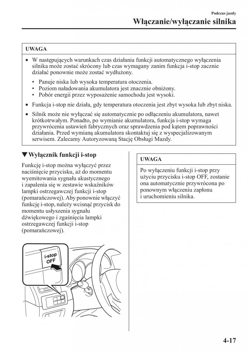 Mazda CX 5 instrukcja obslugi / page 154