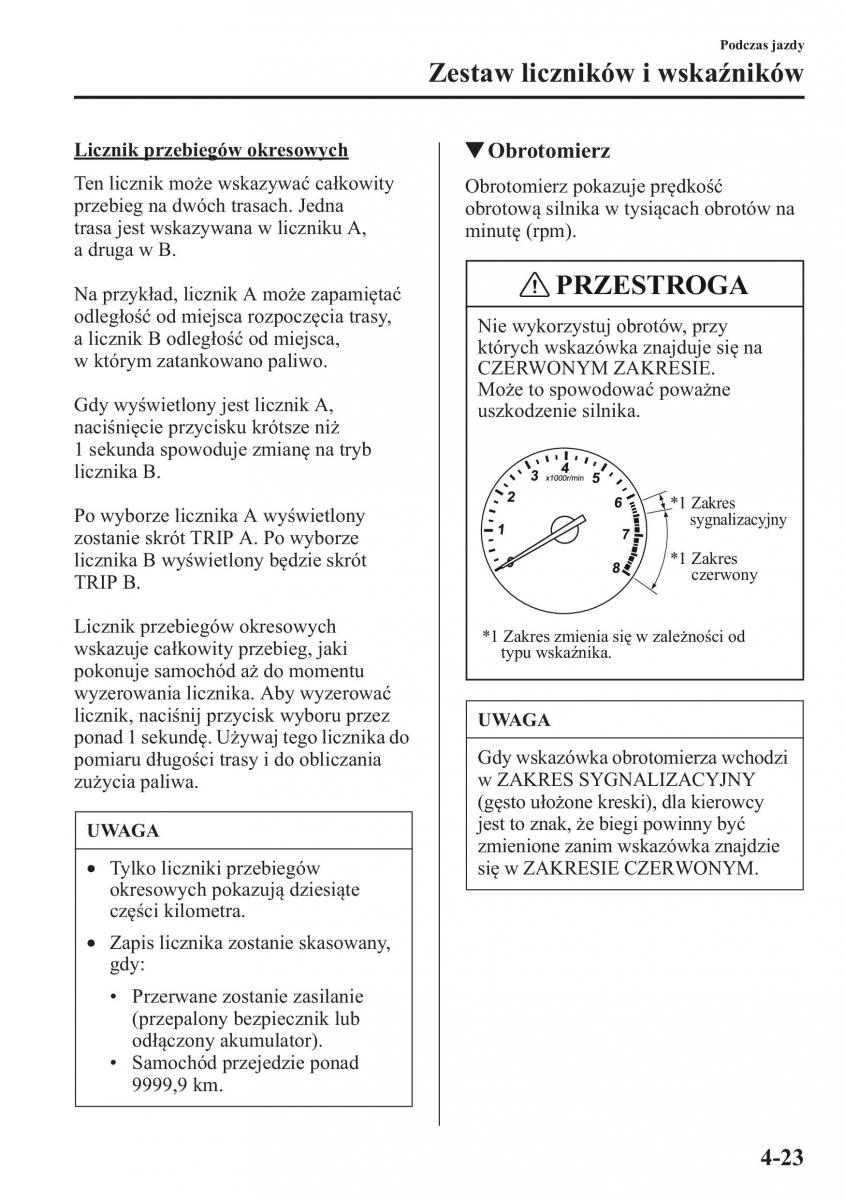 Mazda CX 5 instrukcja obslugi / page 160