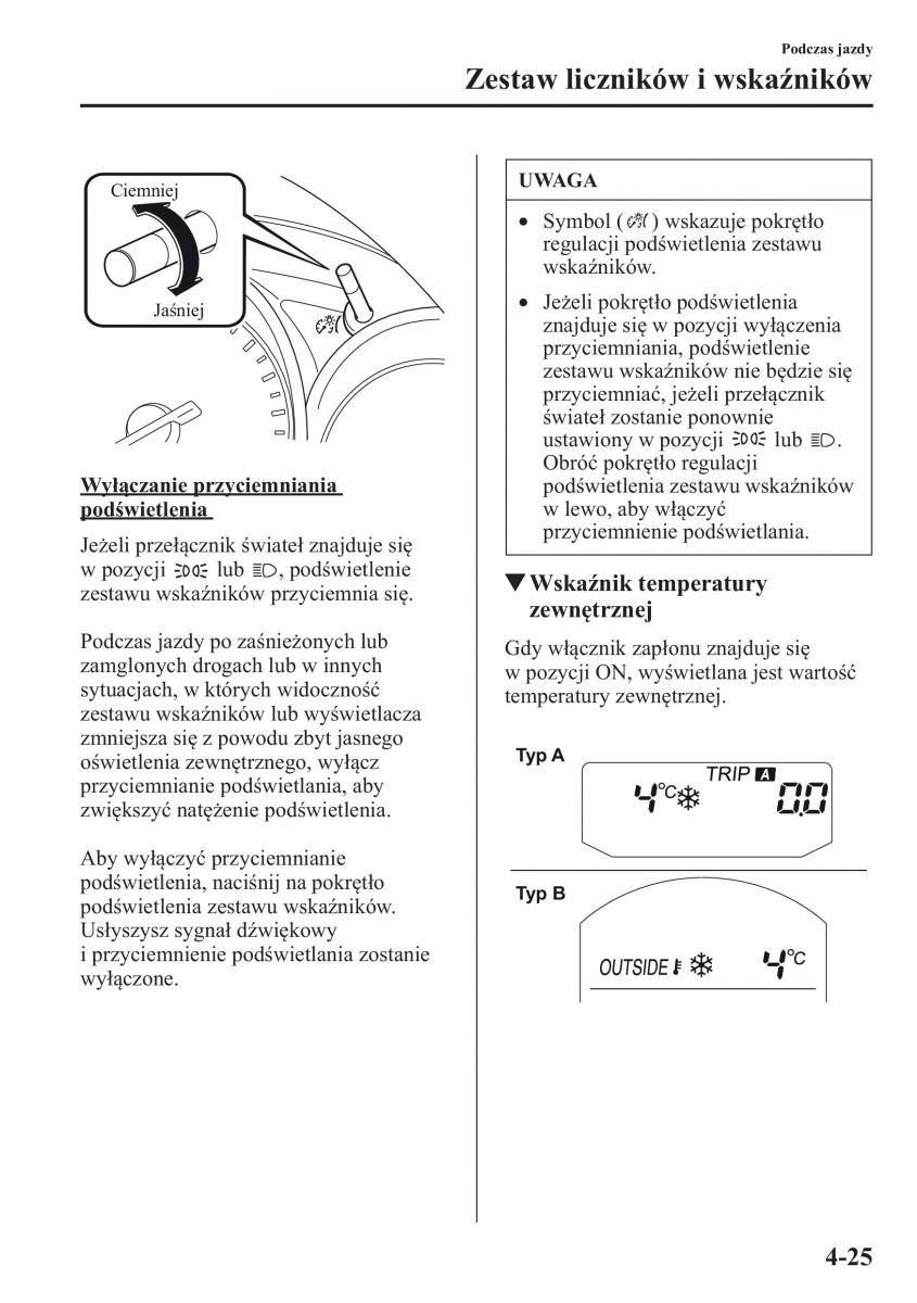 Mazda CX 5 instrukcja obslugi / page 162