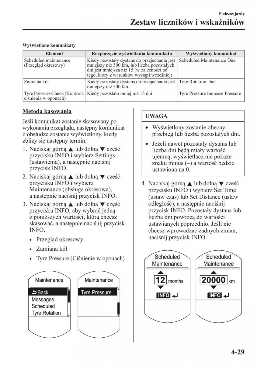 Mazda CX 5 instrukcja obslugi / page 166