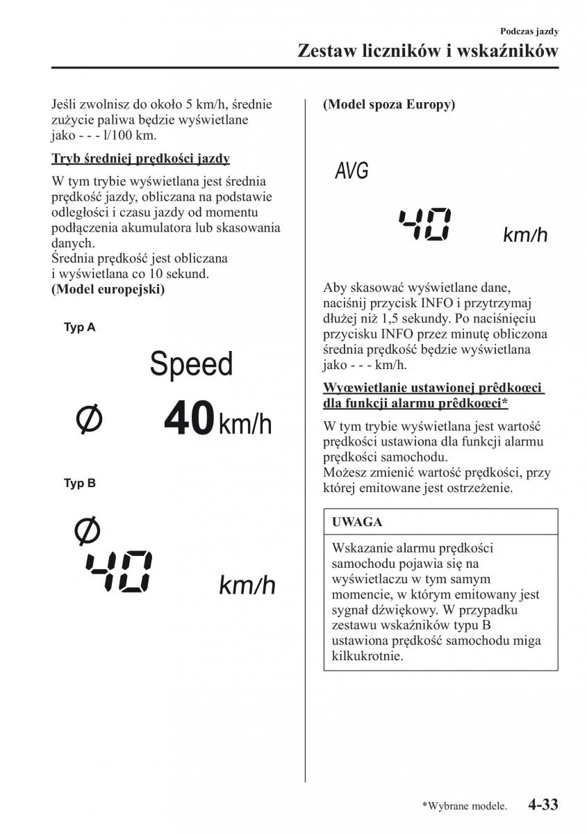 Mazda CX 5 instrukcja obslugi / page 170