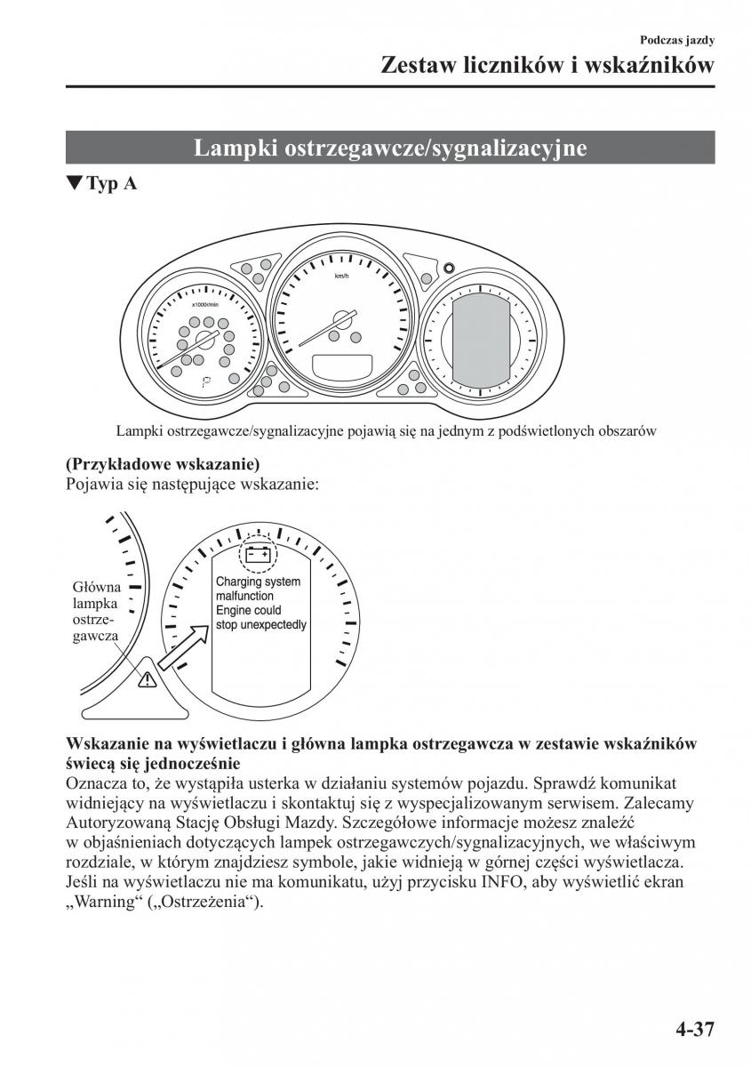 Mazda CX 5 instrukcja obslugi / page 174