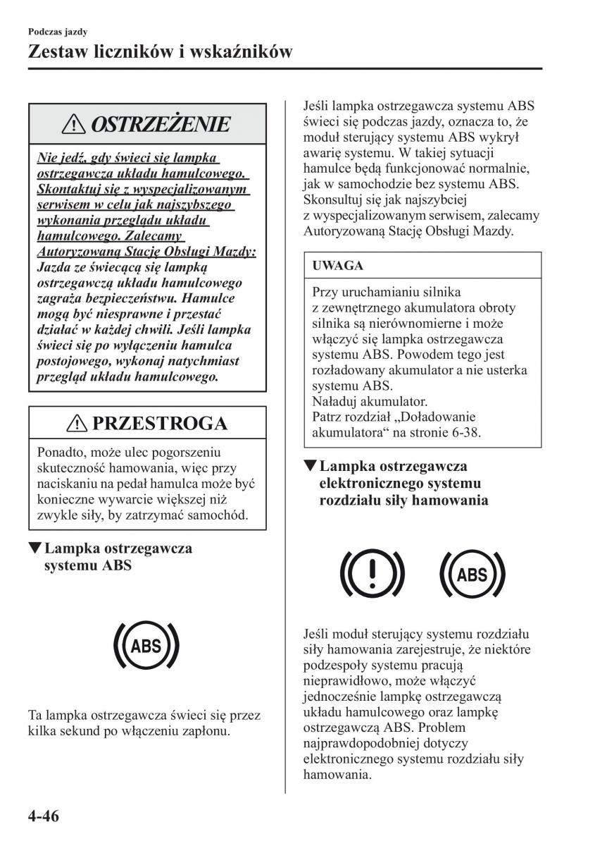 Mazda CX 5 instrukcja obslugi / page 183