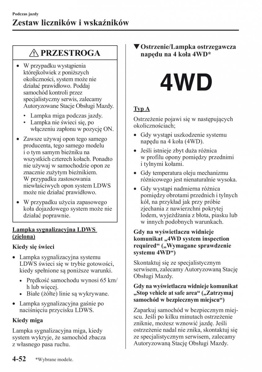 Mazda CX 5 instrukcja obslugi / page 189