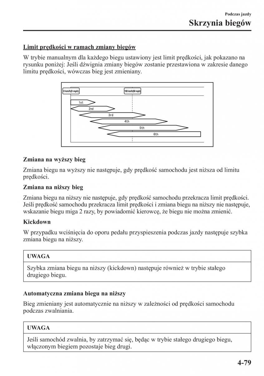 Mazda CX 5 instrukcja obslugi / page 216