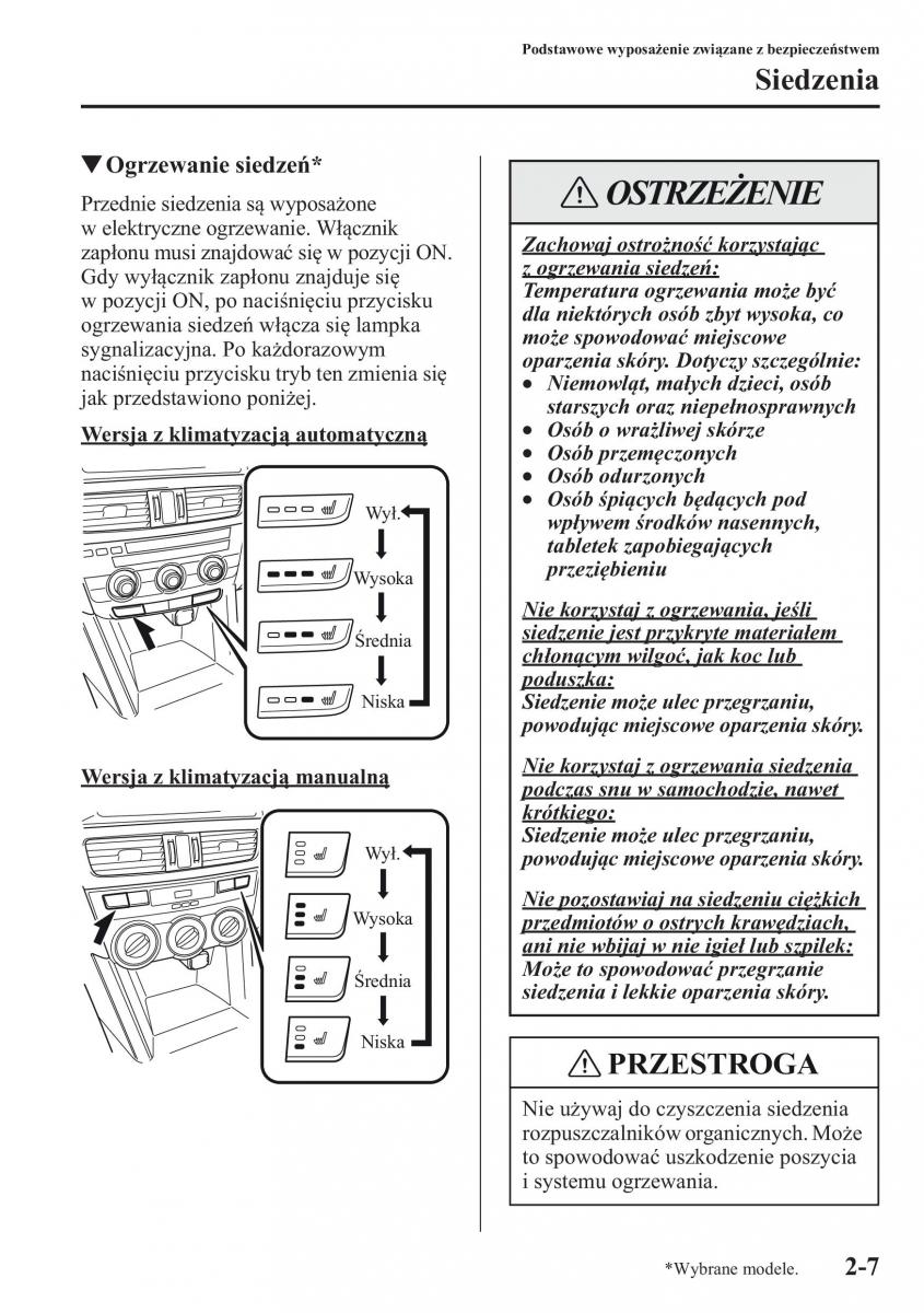 Mazda CX 5 instrukcja obslugi / page 22