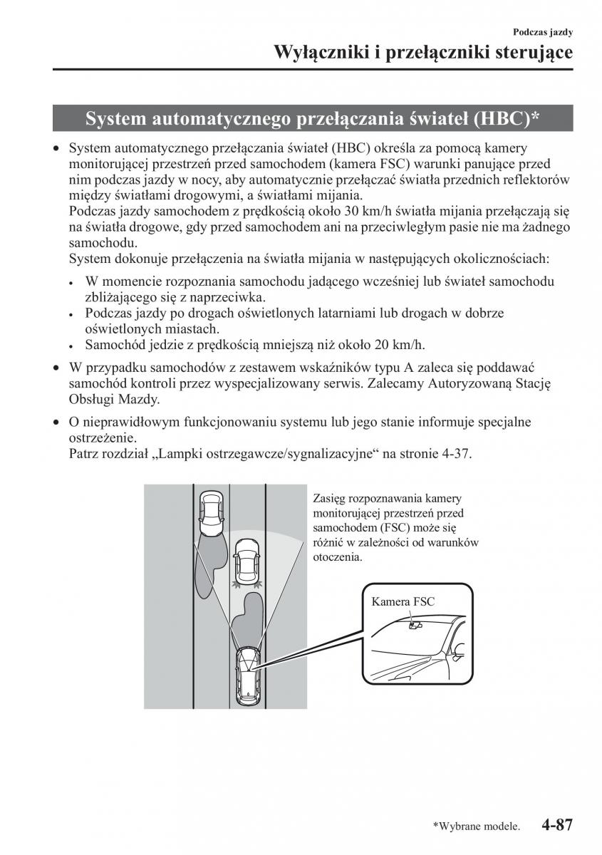 Mazda CX 5 instrukcja obslugi / page 224