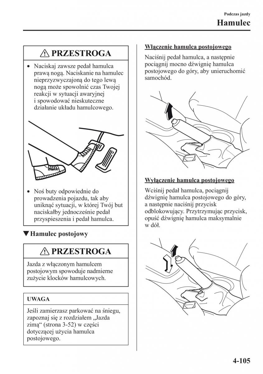 Mazda CX 5 instrukcja obslugi / page 242