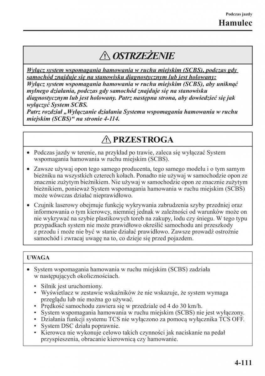 Mazda CX 5 instrukcja obslugi / page 248