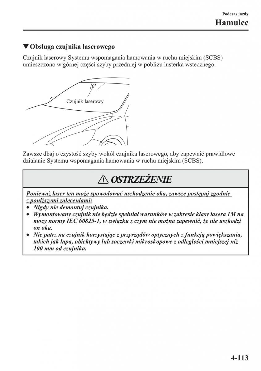 Mazda CX 5 instrukcja obslugi / page 250