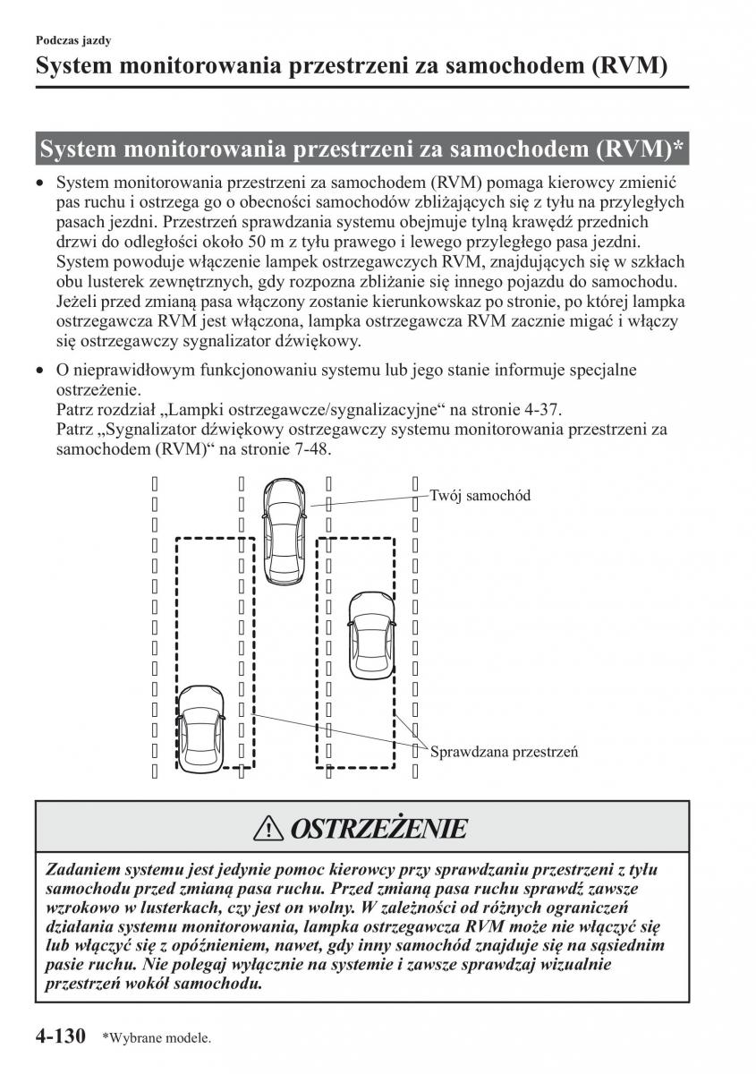 Mazda CX 5 instrukcja obslugi / page 267