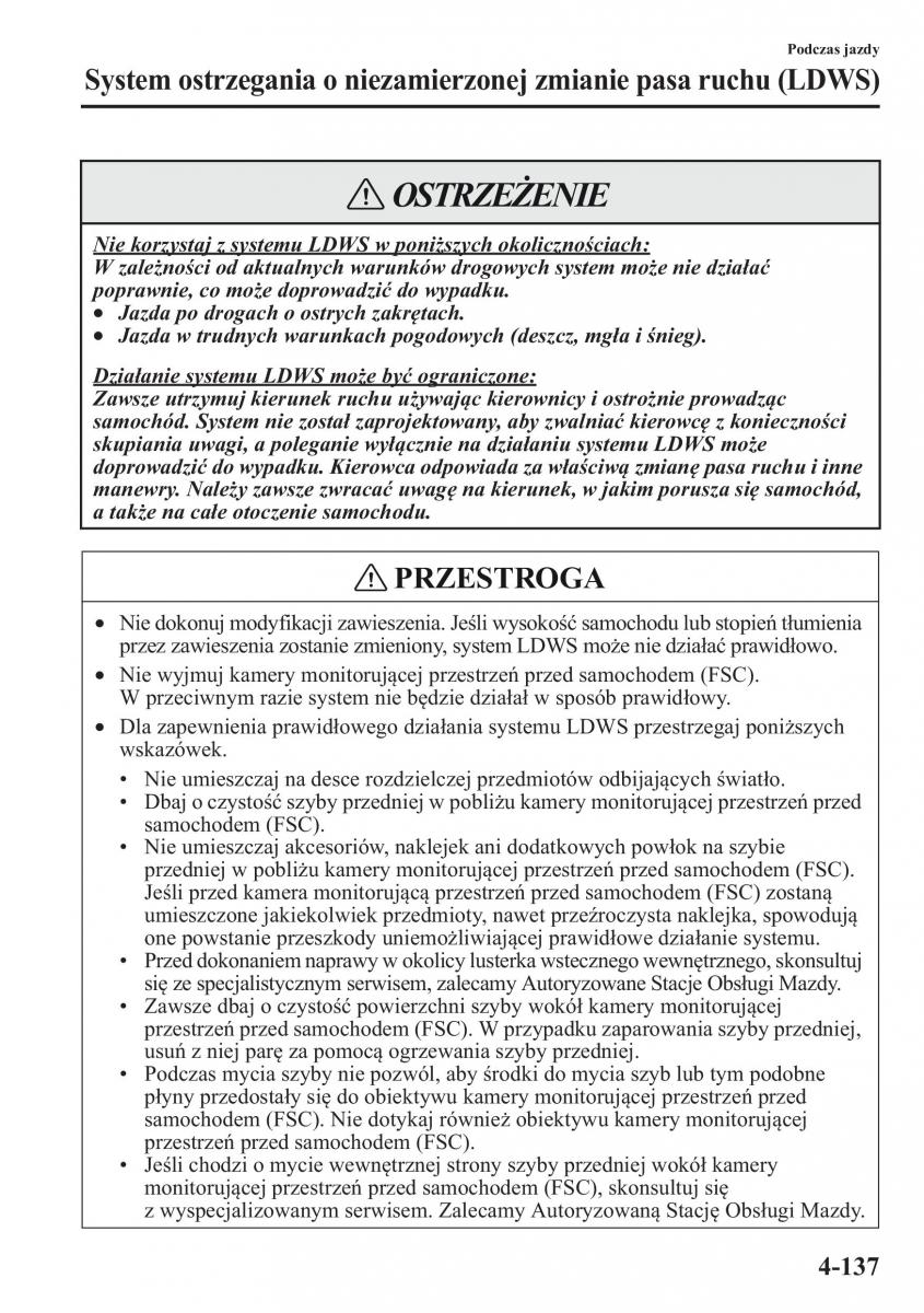 Mazda CX 5 instrukcja obslugi / page 274