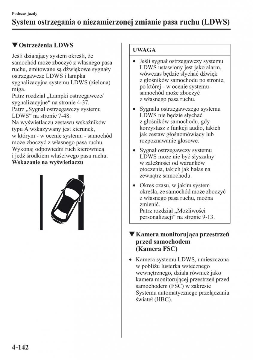 Mazda CX 5 instrukcja obslugi / page 279