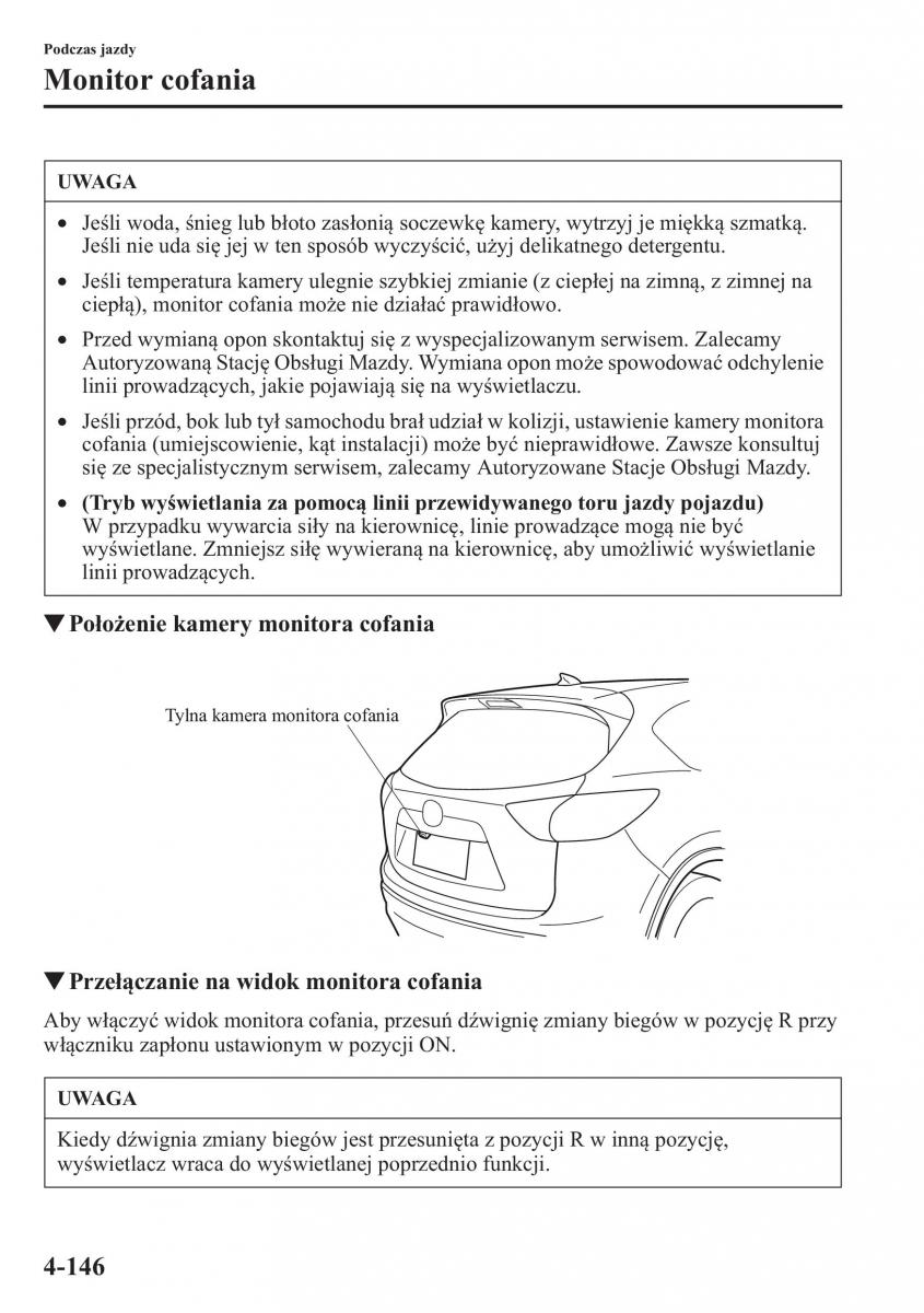 Mazda CX 5 instrukcja obslugi / page 283