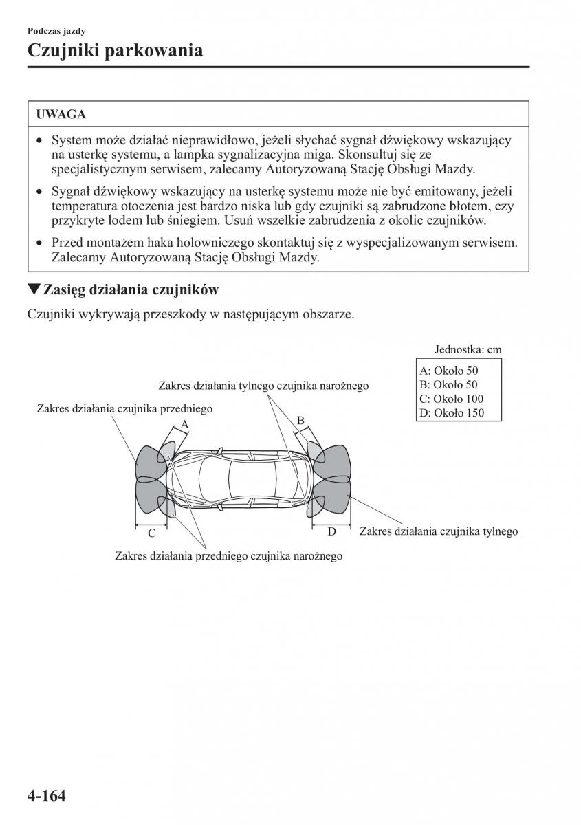 Mazda CX 5 instrukcja obslugi / page 301