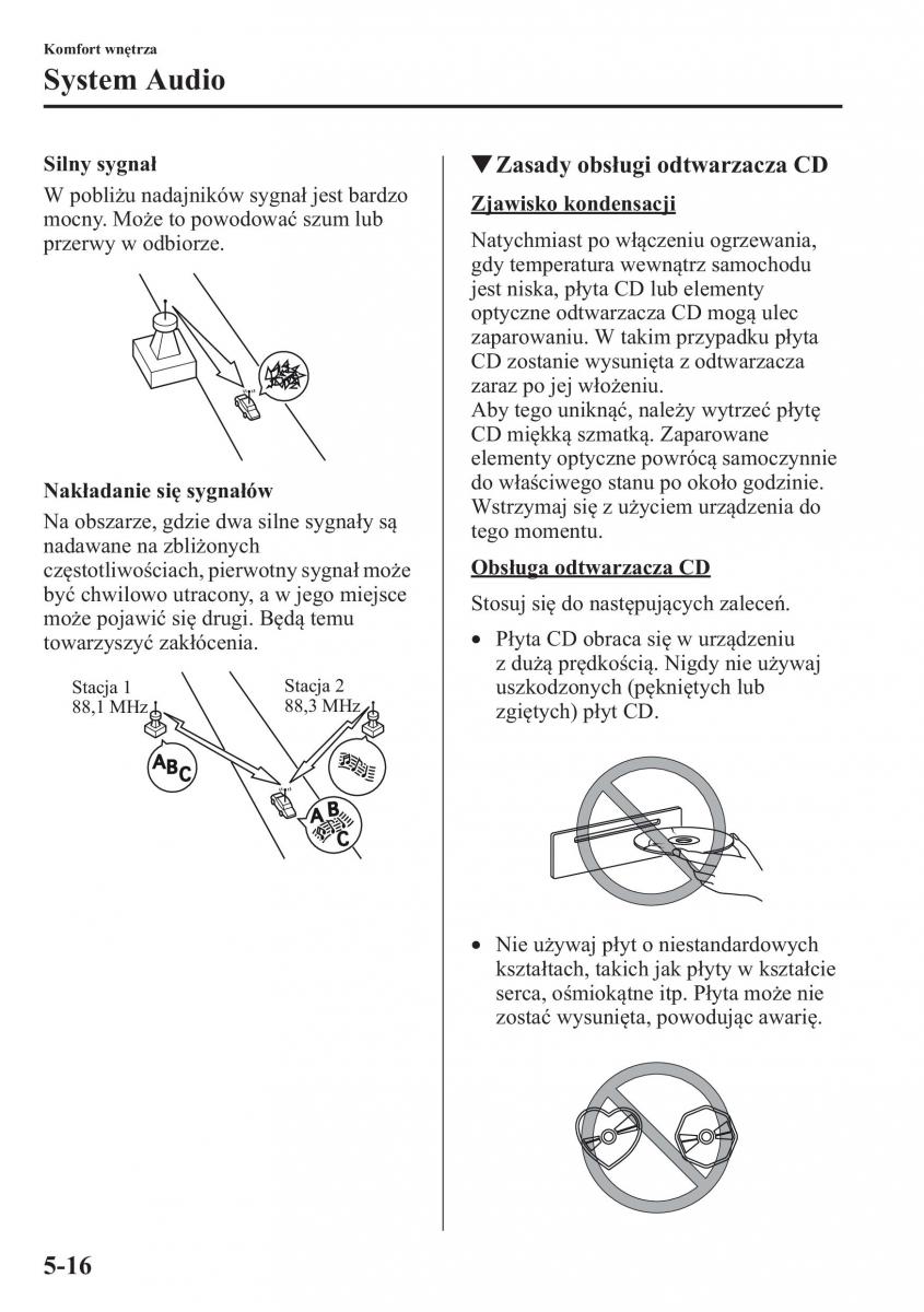 Mazda CX 5 instrukcja obslugi / page 323