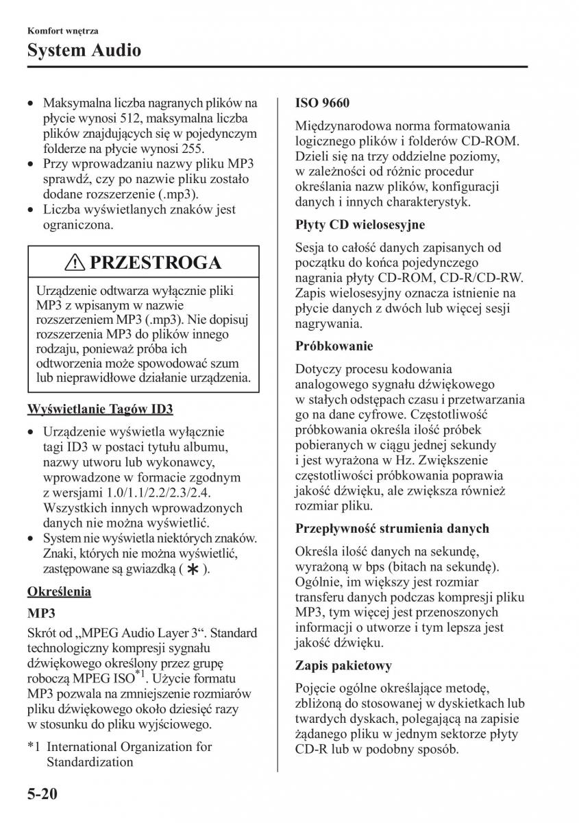 Mazda CX 5 instrukcja obslugi / page 327