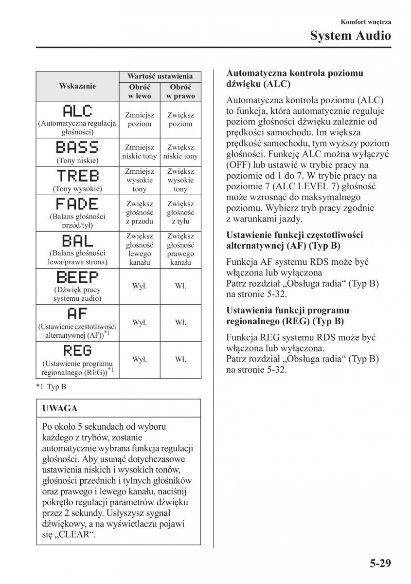 Mazda CX 5 instrukcja obslugi / page 336