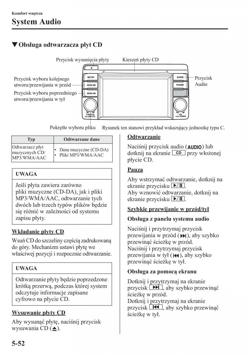 Mazda CX 5 instrukcja obslugi / page 359