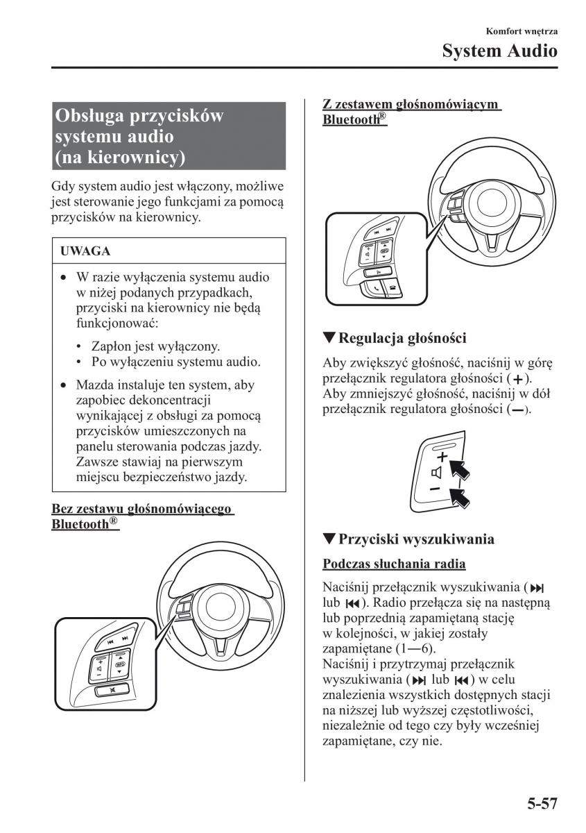 Mazda CX 5 instrukcja obslugi / page 364