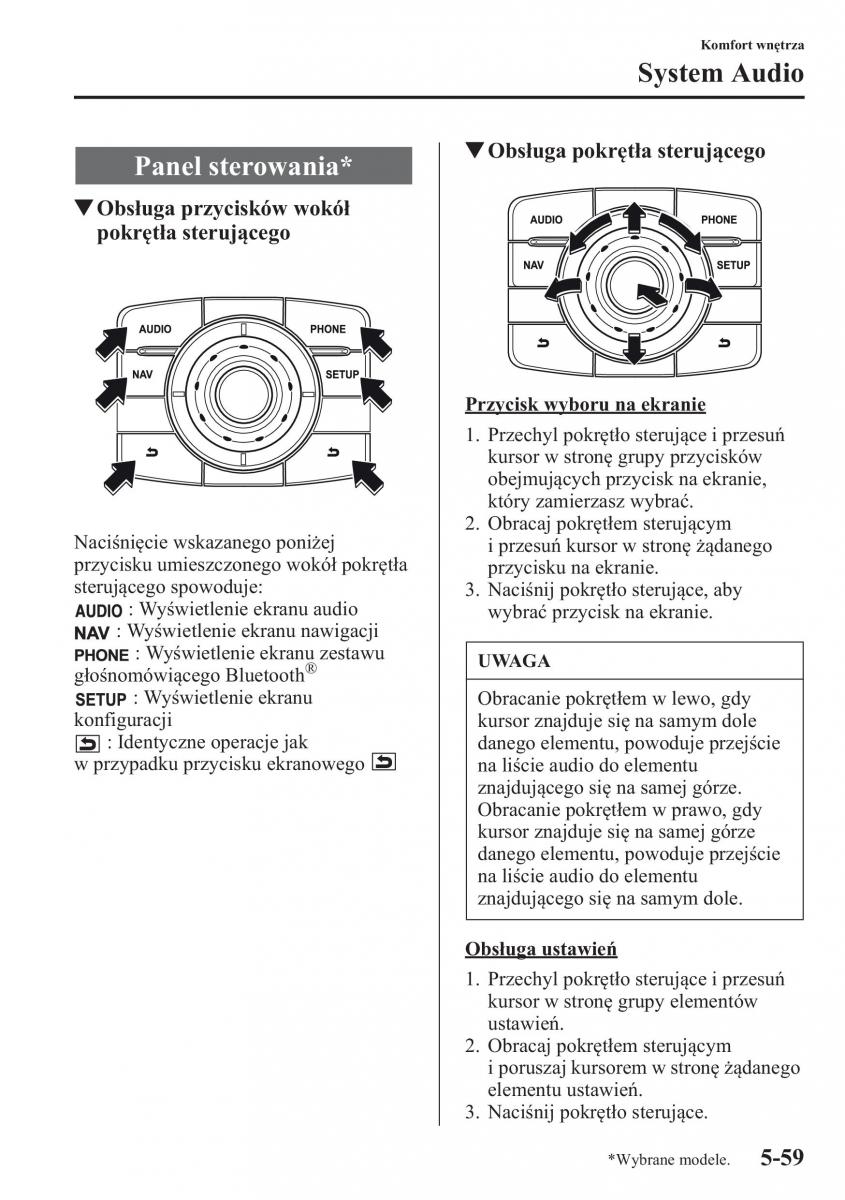 Mazda CX 5 instrukcja obslugi / page 366