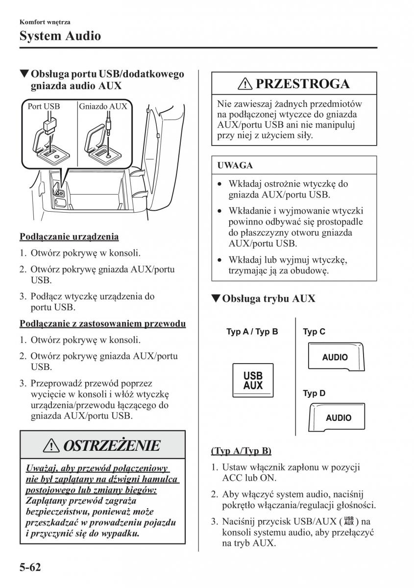 Mazda CX 5 instrukcja obslugi / page 369