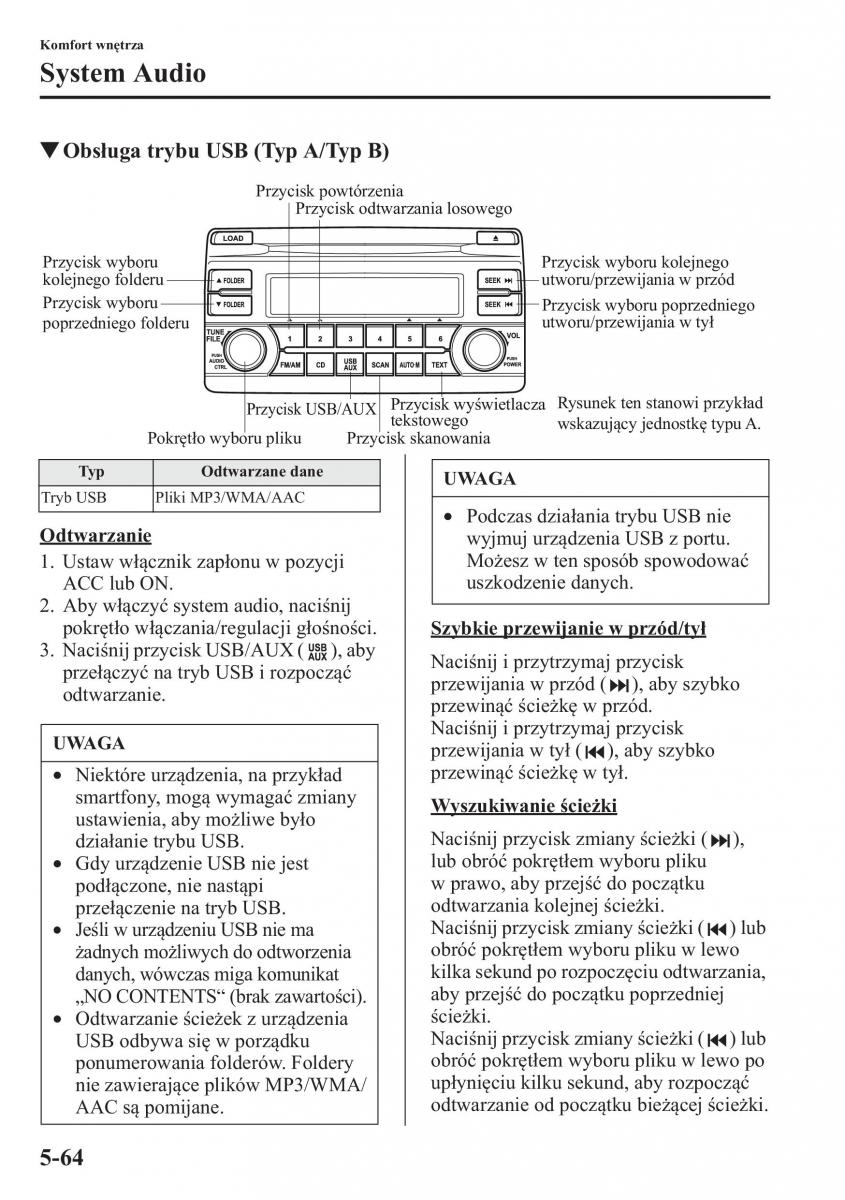 Mazda CX 5 instrukcja obslugi / page 371