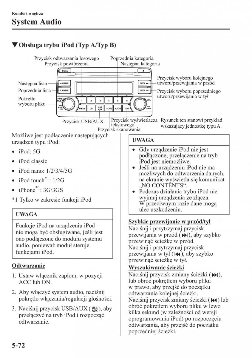 Mazda CX 5 instrukcja obslugi / page 379