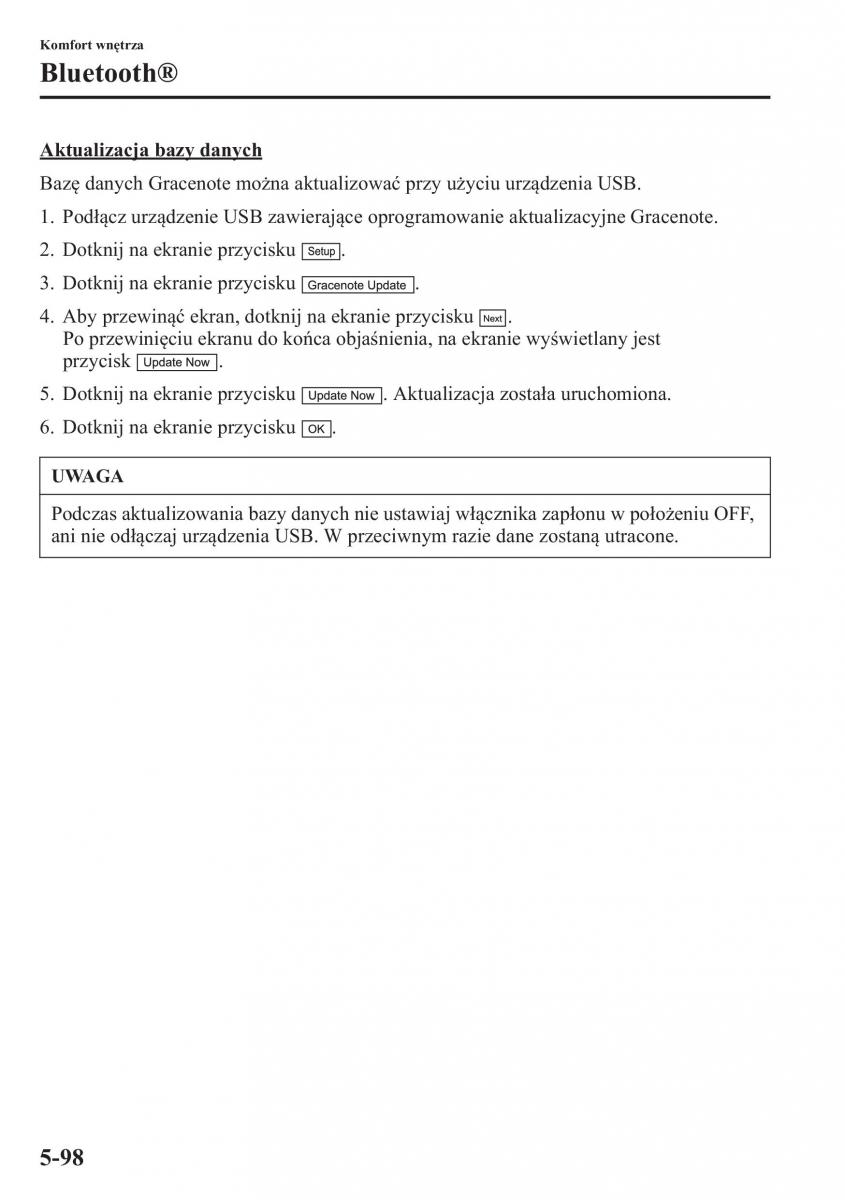 Mazda CX 5 instrukcja obslugi / page 405