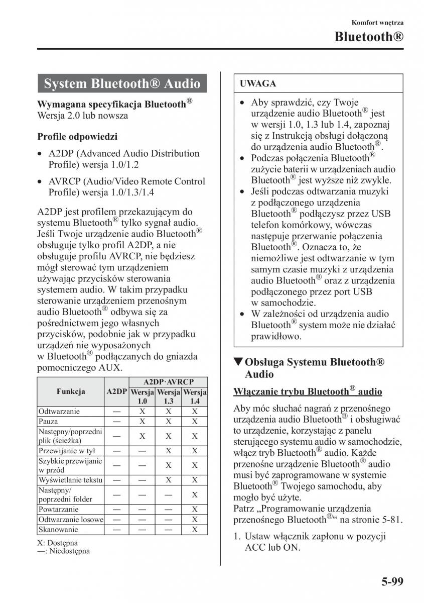 Mazda CX 5 instrukcja obslugi / page 406