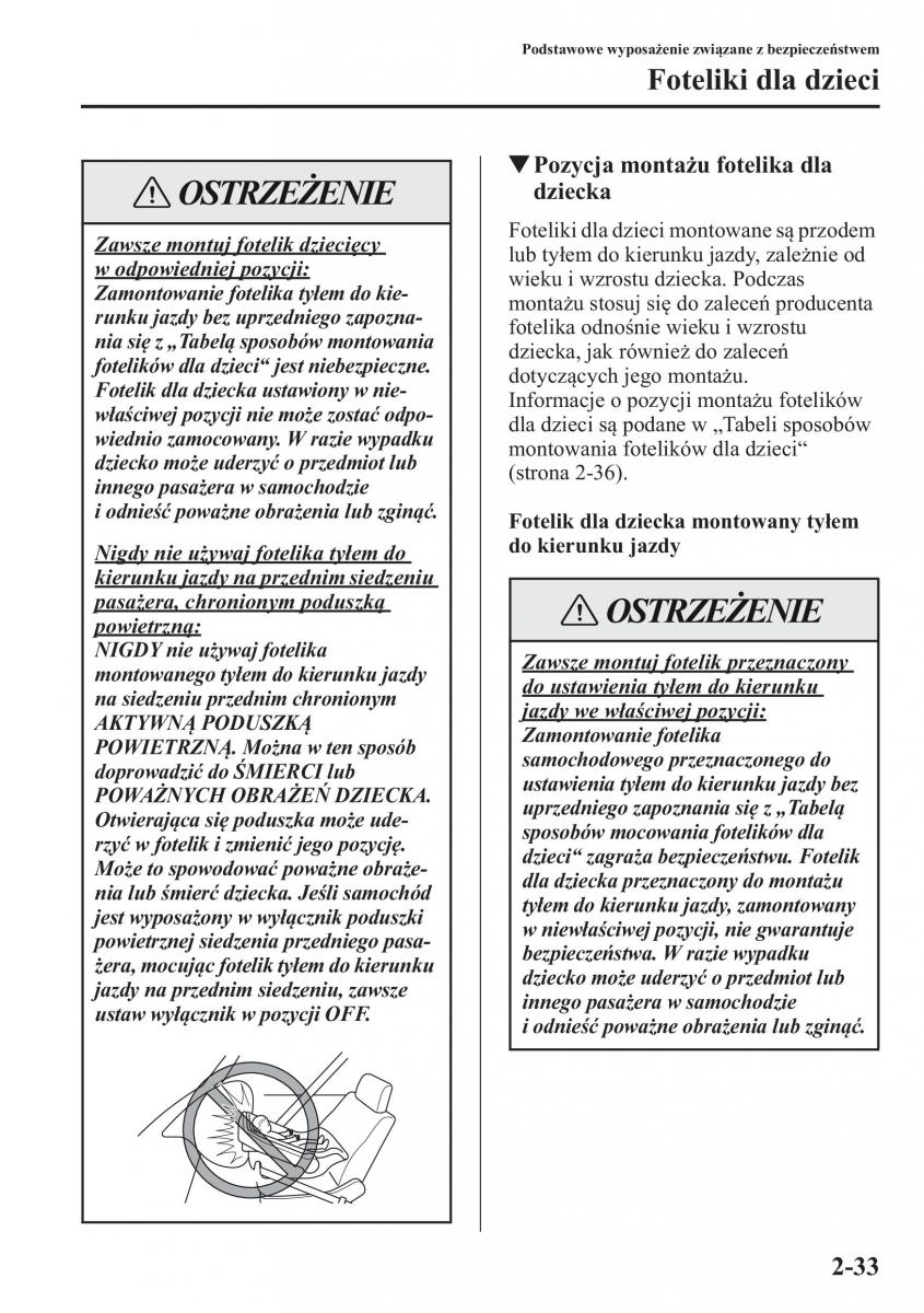 Mazda CX 5 instrukcja obslugi / page 48