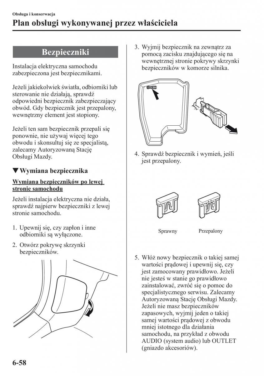 Mazda CX 5 instrukcja obslugi / page 483