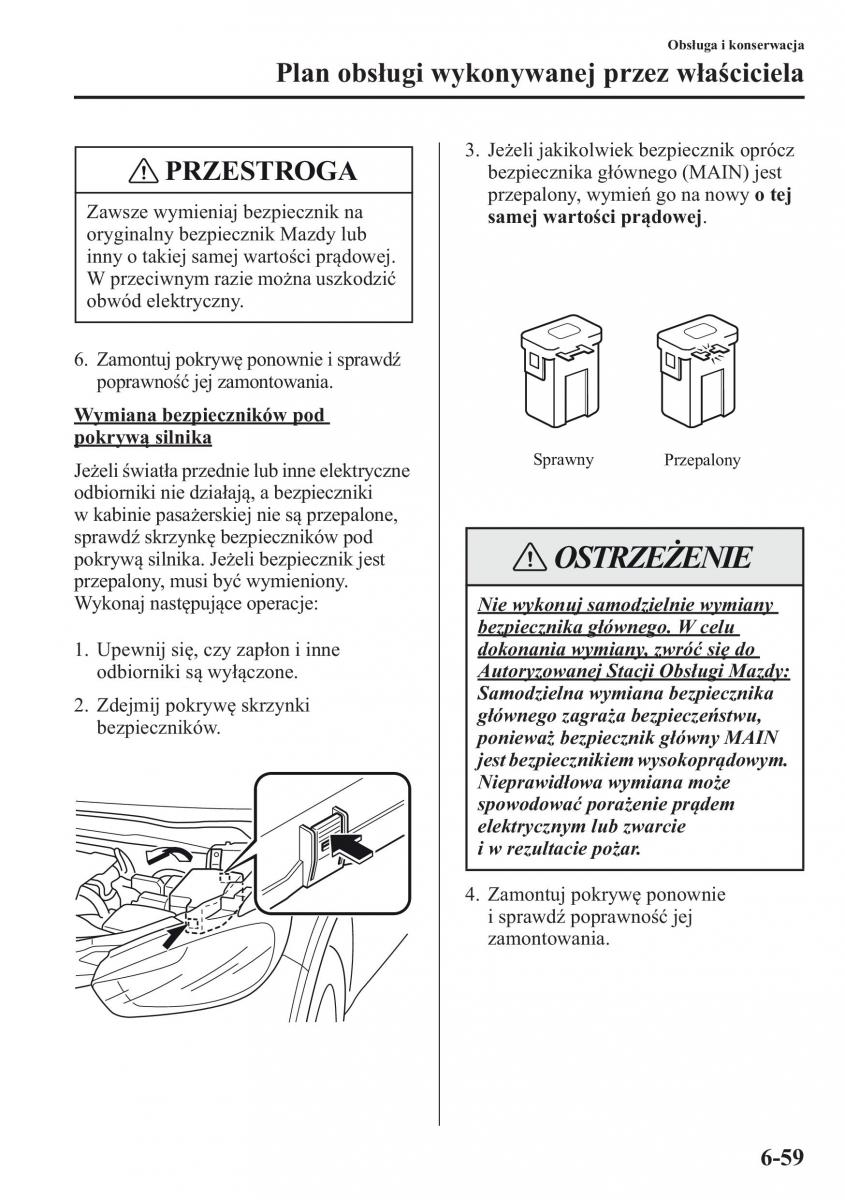 Mazda CX 5 instrukcja obslugi / page 484